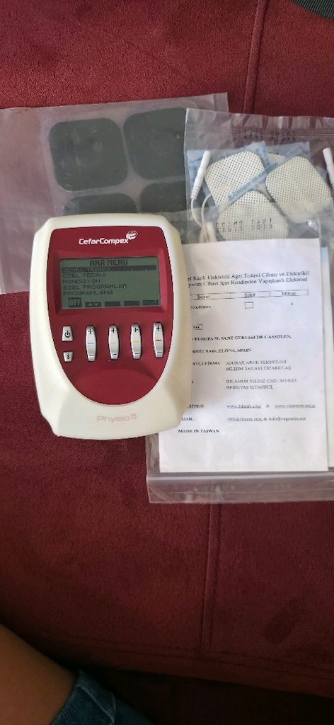 CefarCompex Physio 5 | Profesyonel Ağrı Tedavi & Kas Stimülasyon Cihaz - 5