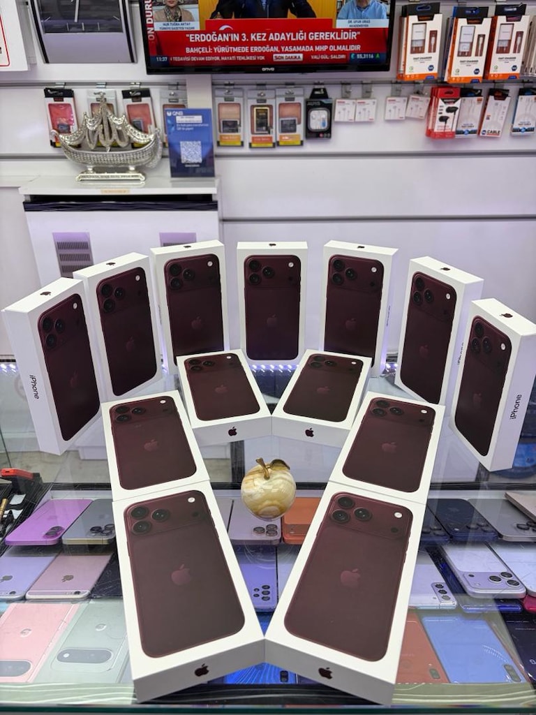 iPHONE 18 PRO MAX 512 GB BORDO SIFIR ADINIZA FATURALI TÜRKİYE GARANTİL - 6