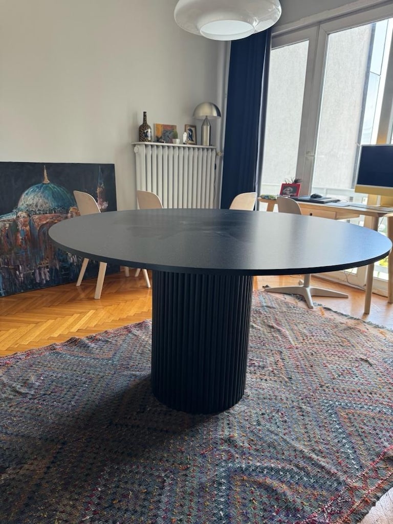 Yuvarlak Mdf Masa 135 cm - 3