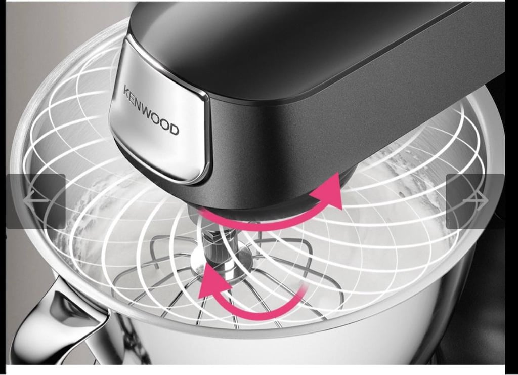 Kenwood Titanium Chef Baker Autograph 1200W Çift Hazneli Siyah Mutfak - 5