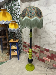 ahşap lambader - 2