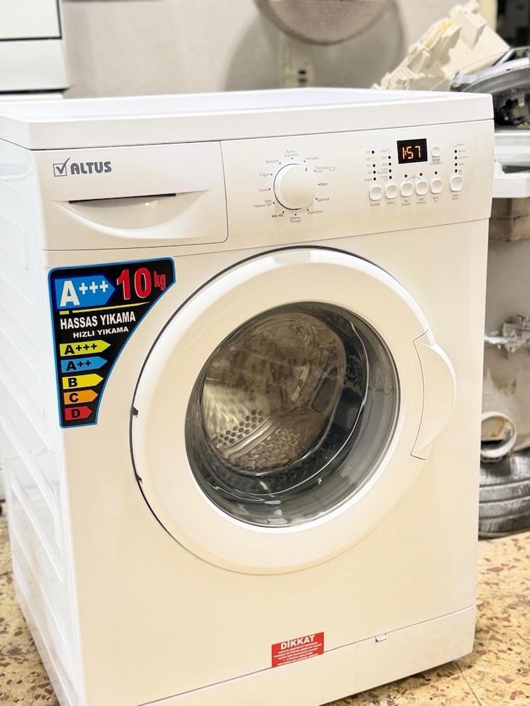 ALTUS marka 10 KİLO ÇAMAŞIR MAKINASI TERTEMIZ - 3