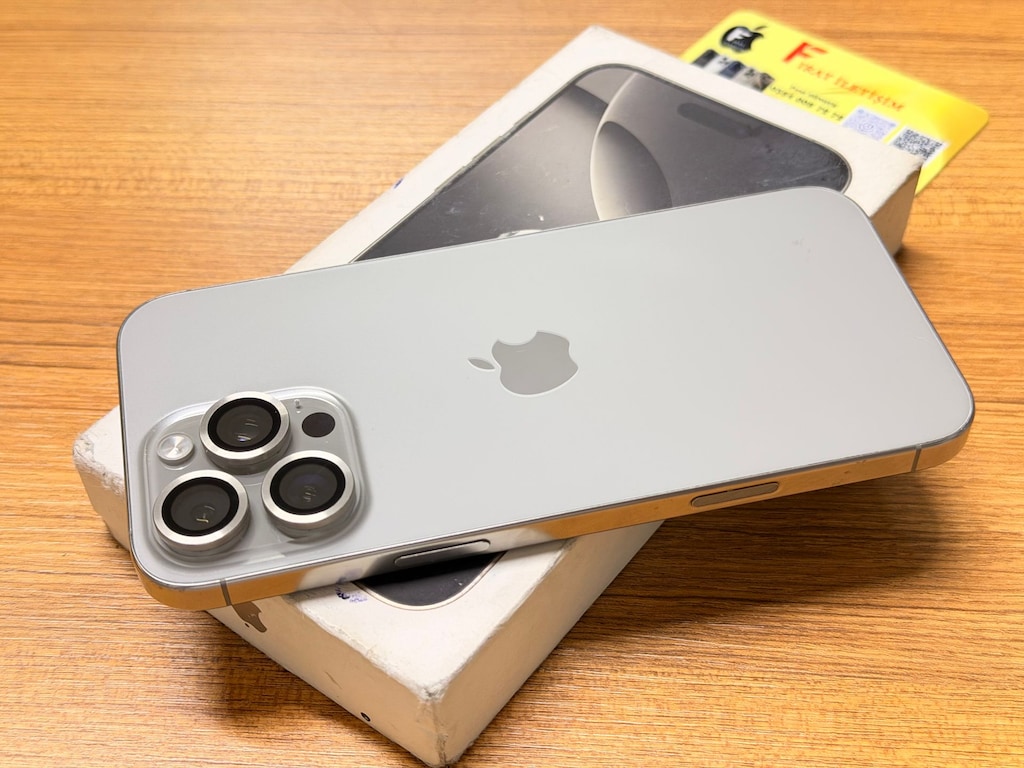 İPHONE 16 PRO MAX 256GB ÇİFT SİM GARANTİLİ SERİ PİL%93 HATASIZ. - 3