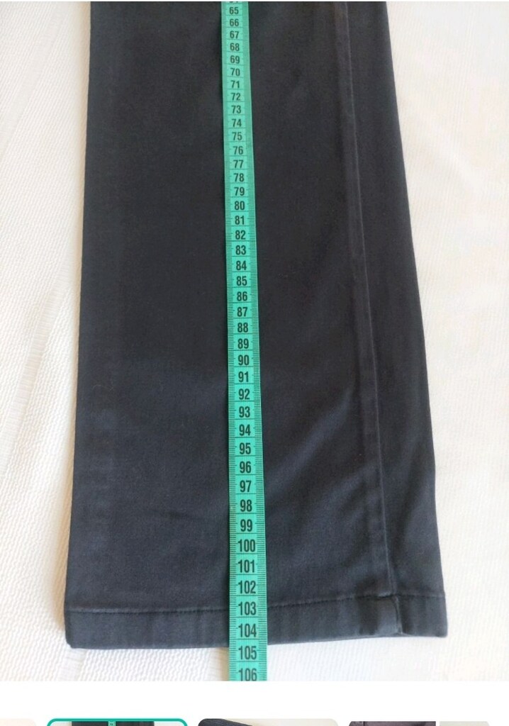 ARMANİ erkek Füme kanvas tipi pantolon - 7
