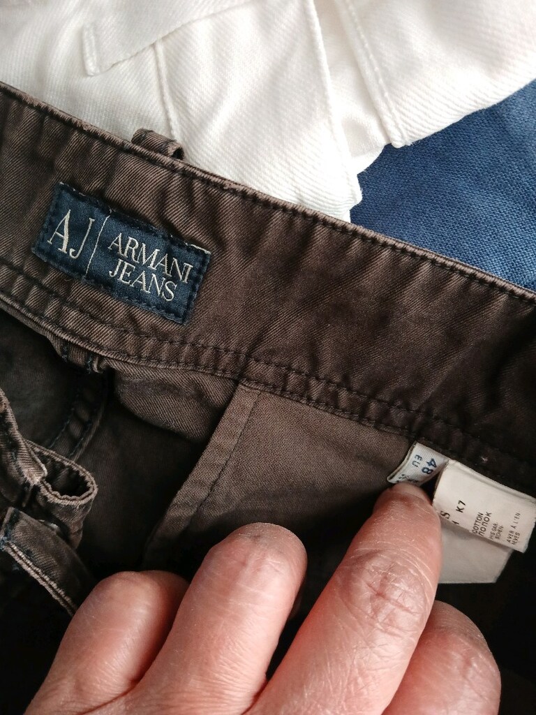 ARMANI JEANS KANVAS PANTOLON 48 - 4