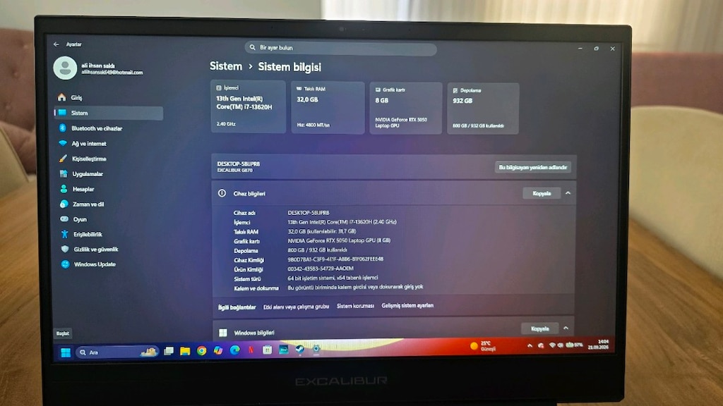 Casper excalibur laptop - 3