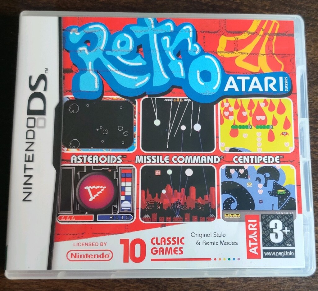 Retro Atari Klasikleri - Nintendo DS - oyun, kitapçık ve kutu. - 2