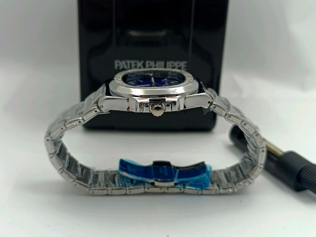 SIFIR KUTUSUNDA,PATEK PHİLİPPE (ÇELİK) KOL SAATİ - 6