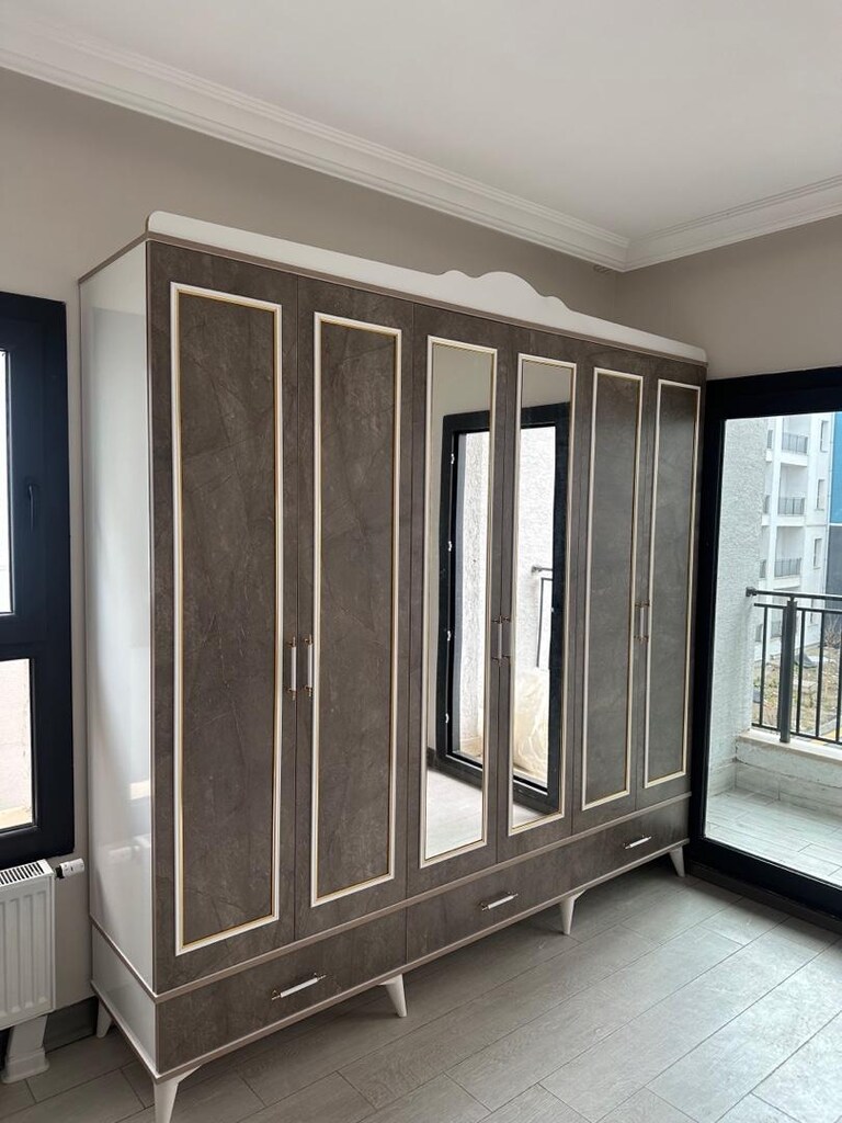 ultra lüks komple mdf yatak odası takımı sıfır ürün adrese teslim - 17