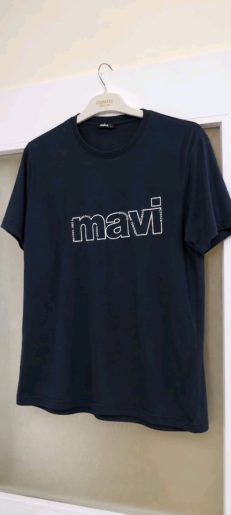 Mavi XL Beden Tişört Sıfır - 3