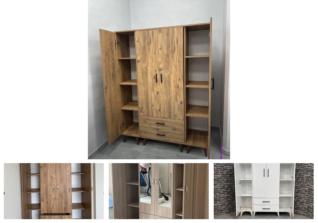 4 kapaklı elbise dolabı ulbrfmtdaq - 4