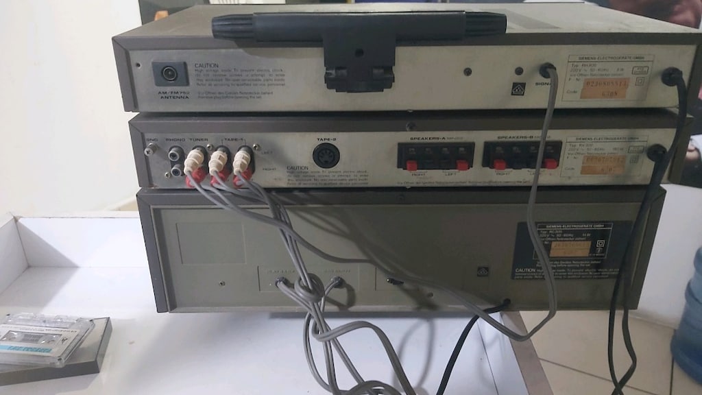 Siemens radyo kaset çalar - 6