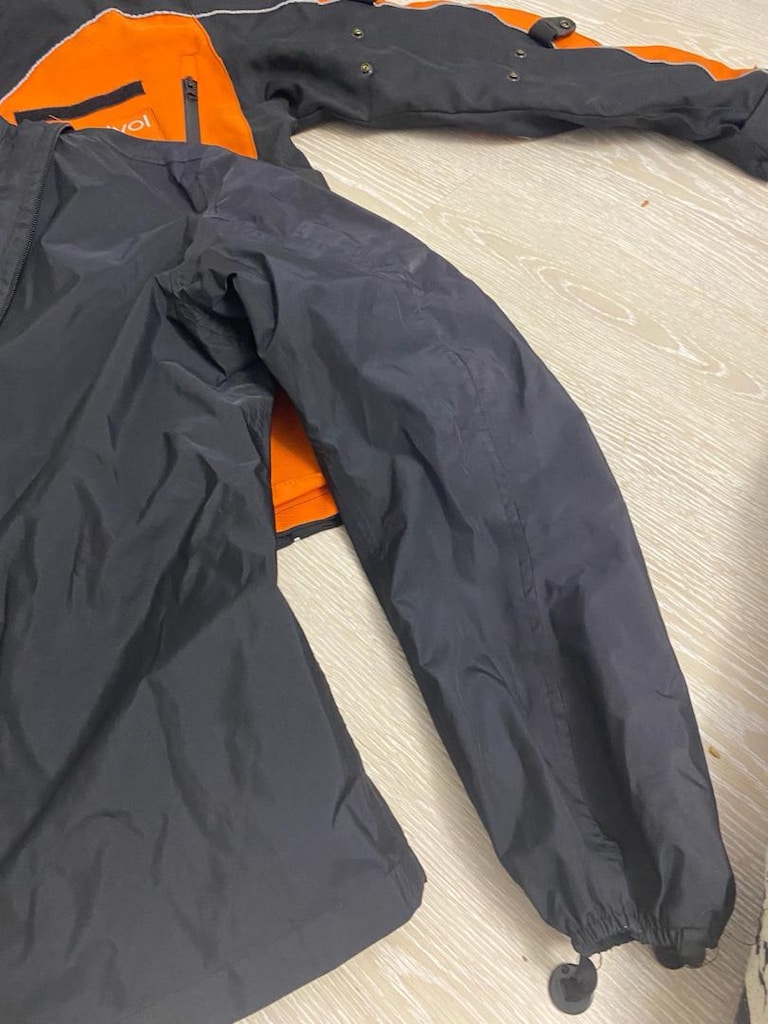 motorcu yağmurluk sert plastik - 5