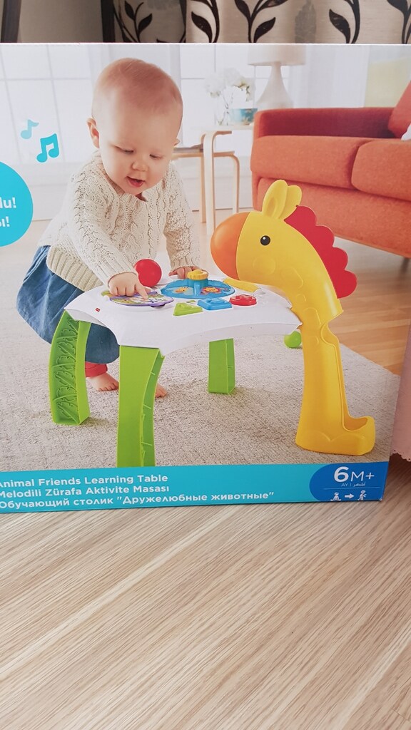 Fisher Price Melodili Zürafa Aktivite Masası - 2