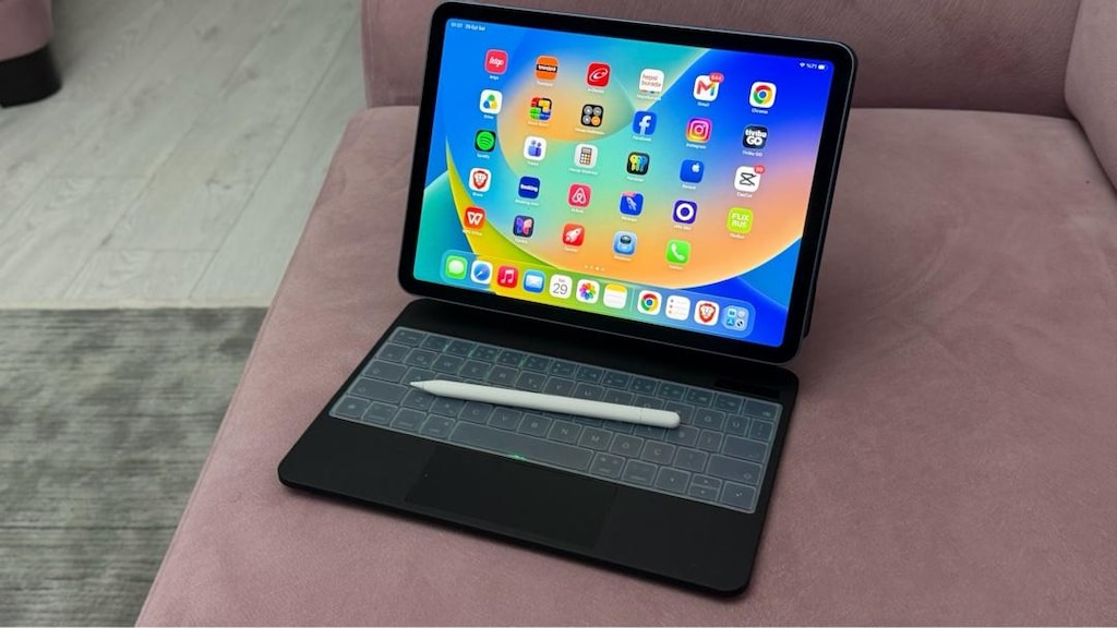çok temiz ipad air 5.nesil+yesoto klavyeli kılıf+apple kalem - 4