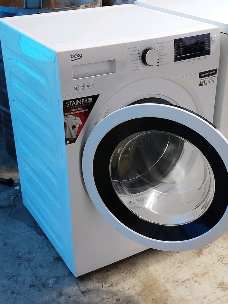 BEKO 8 KG ÇAMAŞIR MAKİNESİ İZMİR İÇİ 3 AY GARANTİMİZ VARDIR - 9
