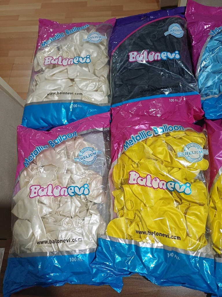 Balon evi Metalik balon Doğum günü özel gün her konsepte kullanilir - 4