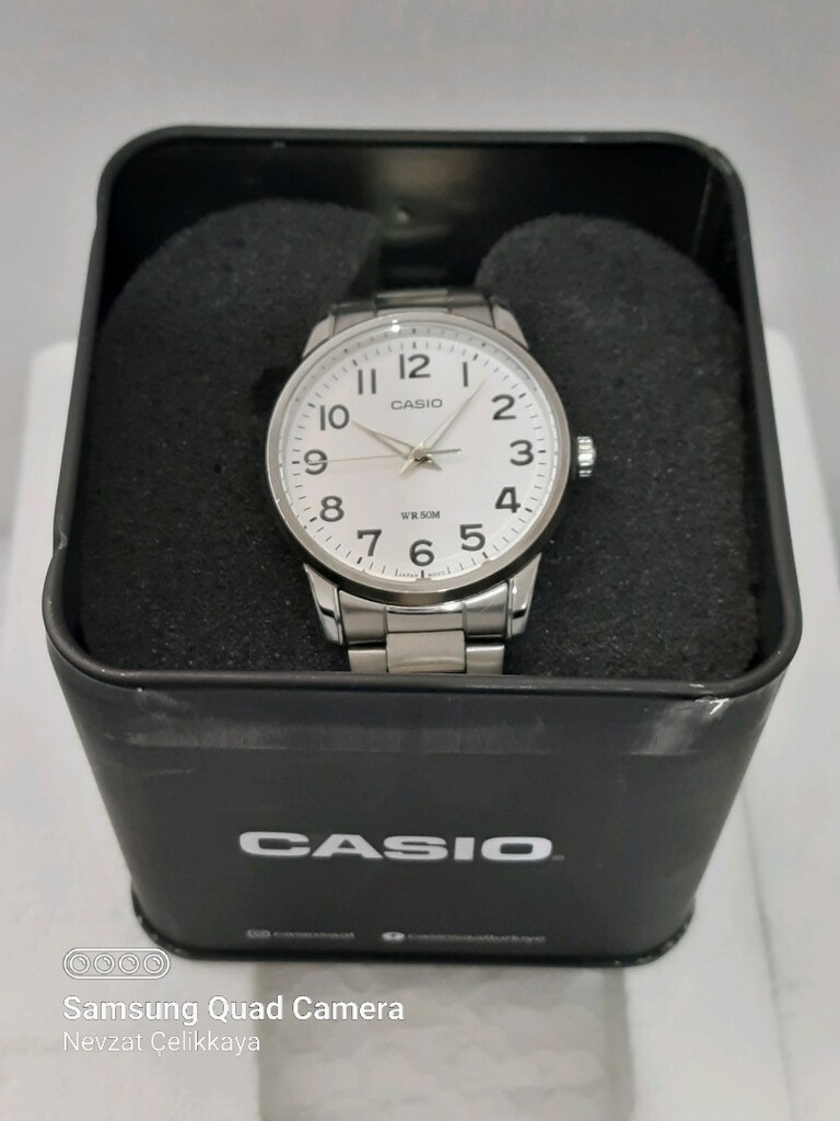 CASIO PİLLİ ERKEK KOL SAATİ (LÜTFEN AÇIKLAMAYI OKUYUNUZ) - 9