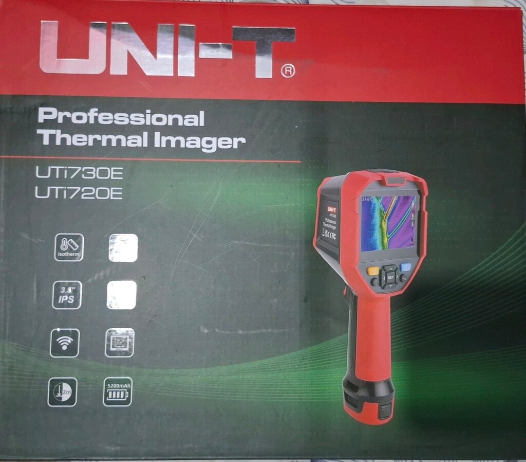 Uni-T UTİ730E Termal Kamera - Termal Görüntüleyici - 6