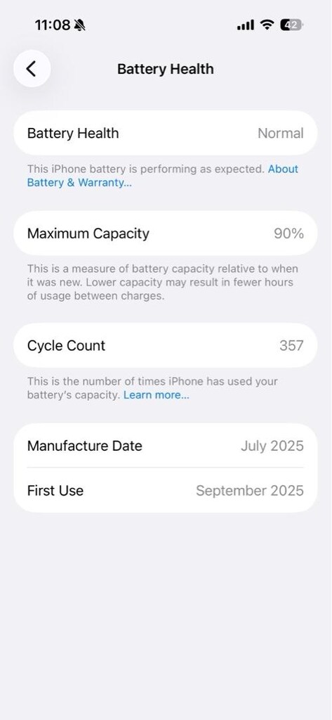 iphone 16 128gb beyaz 2027sonuna apple garantisi devam 90%batarya - 4
