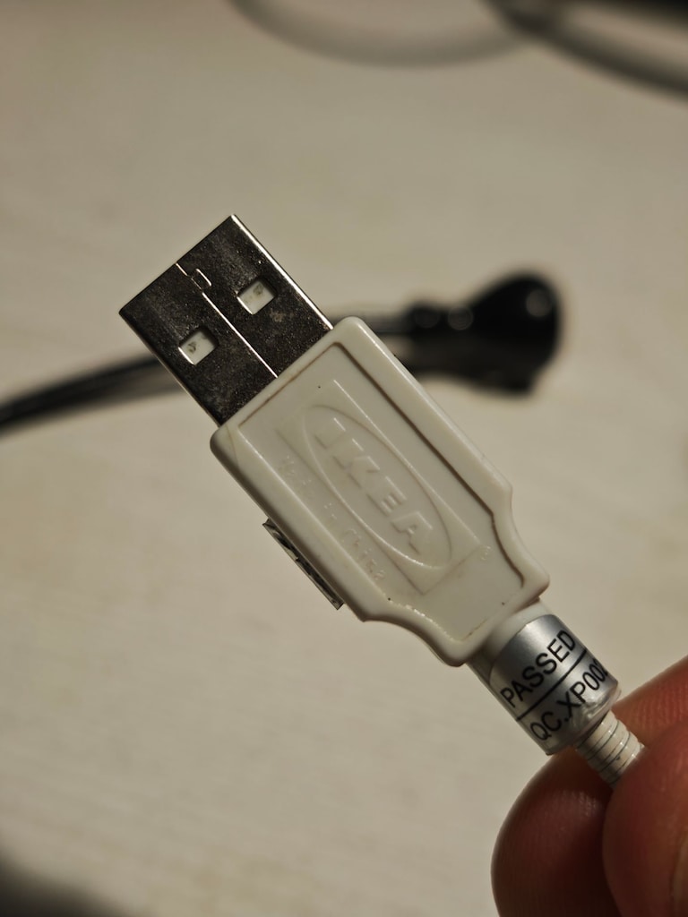 ıkea jansjö Usb Led lamba 2 adet siyah ve beyaz - 9