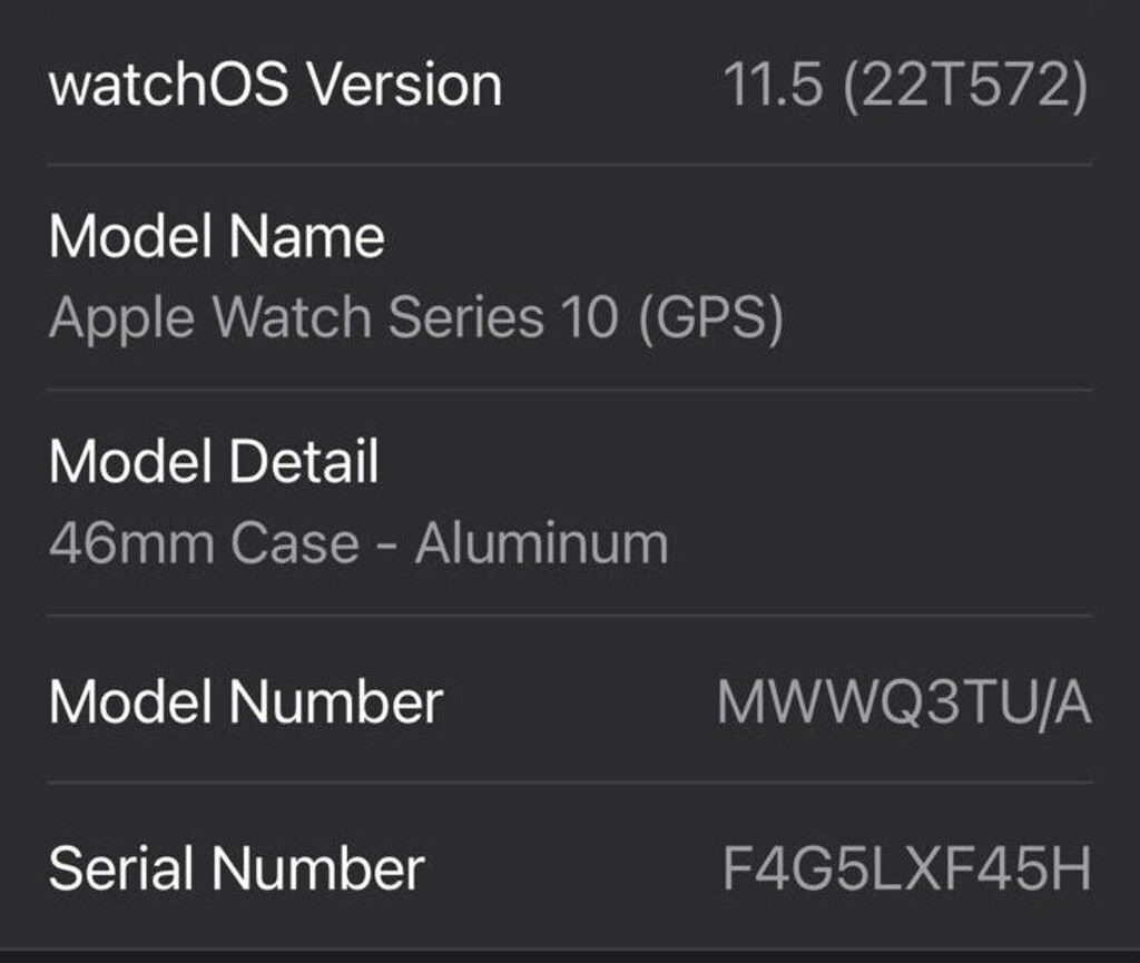 Apple Watch 10 GPS 46 mm Jet Black Aluminum Case - 4