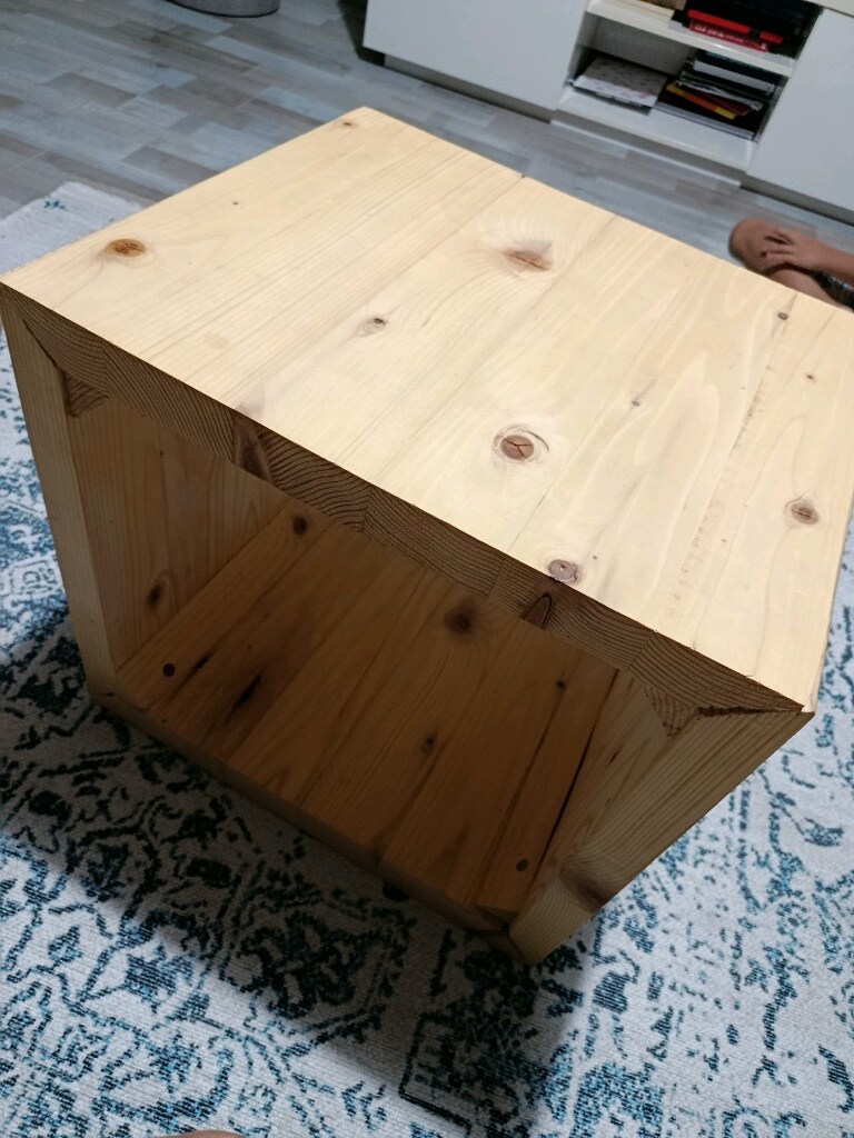 Masif Çam Orta Sehpa El Yapımı - 3