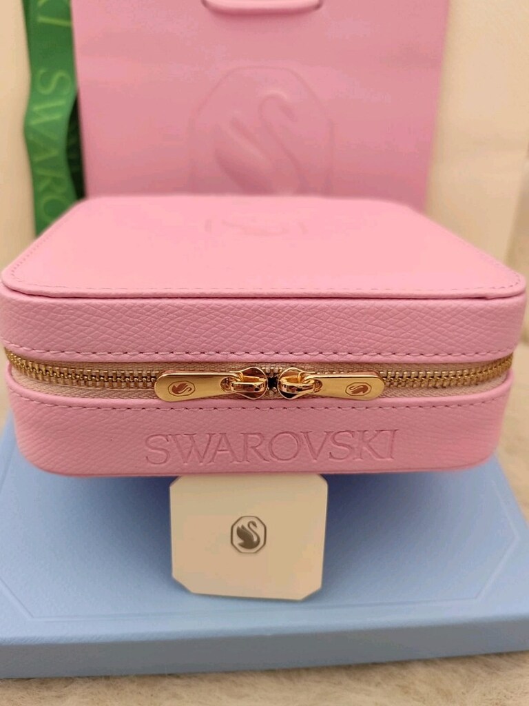 Swarovski Pembe Takı Kutusu - 4