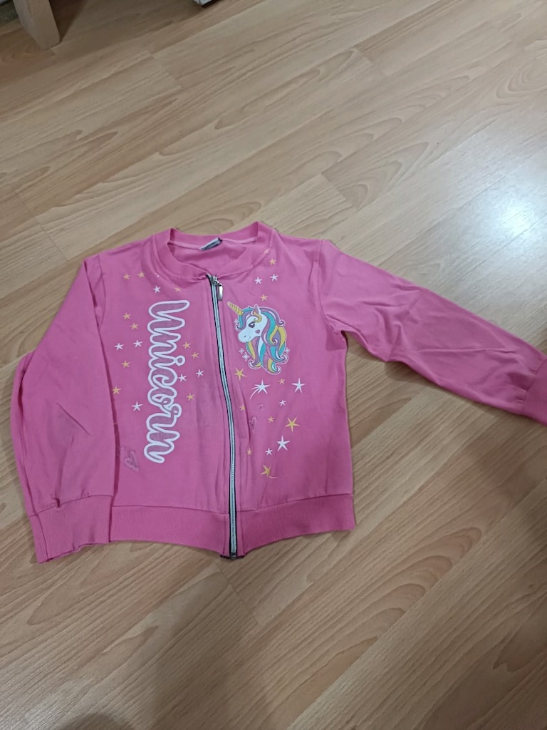 çocuk kadife pijama hirka sweat - 11