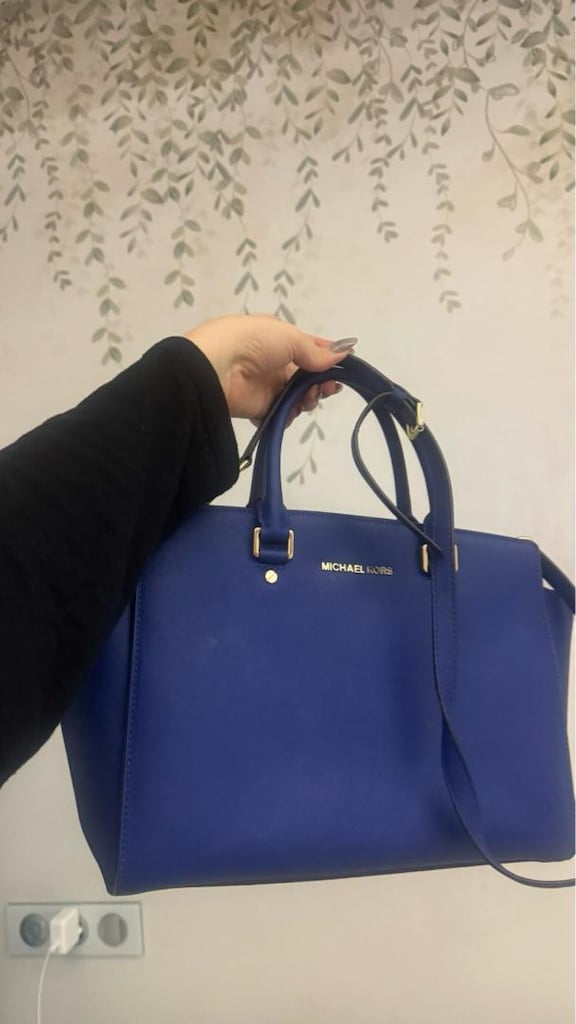Lacivert Michael Kors Orjinal Çanta - 6