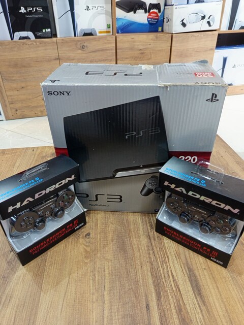 PS3 320GB 2KOL 45 OYUN YÜKLÜ 6AY MAĞAZA GARANTİLİ
