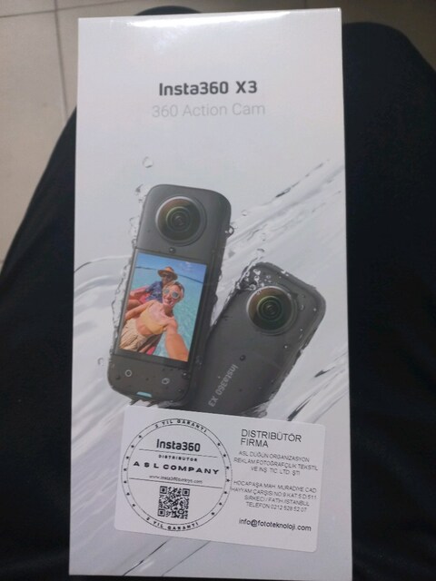 insta 360 x3 aksiyon kamerasi