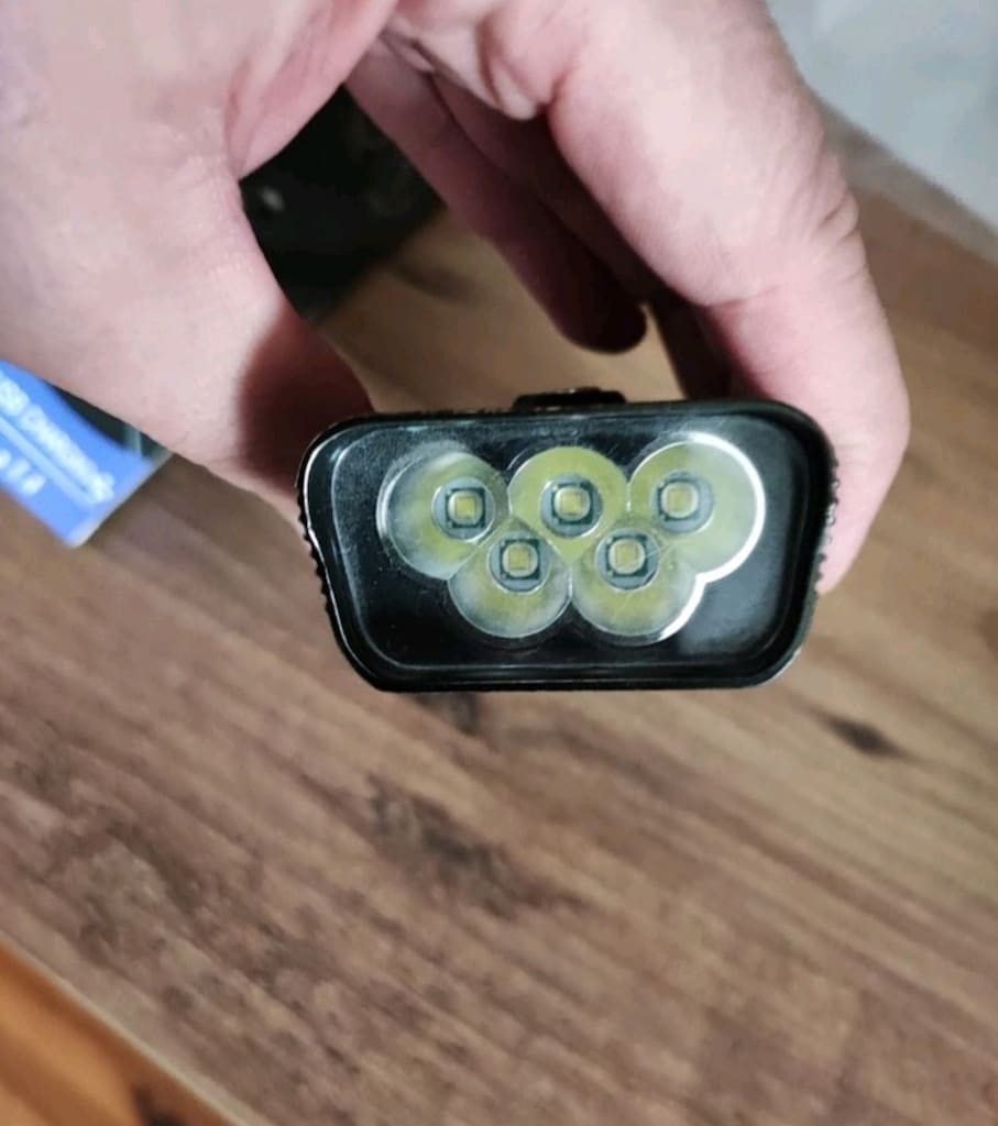 PROFESYONEL BİSİKLET FARI 10.000 mah kemer klipsli 3 foksiyon uzun kıs - 6