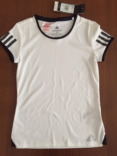 adidas G CLUB TEE Beyaz Kadın Kısa Kol T-Shirt