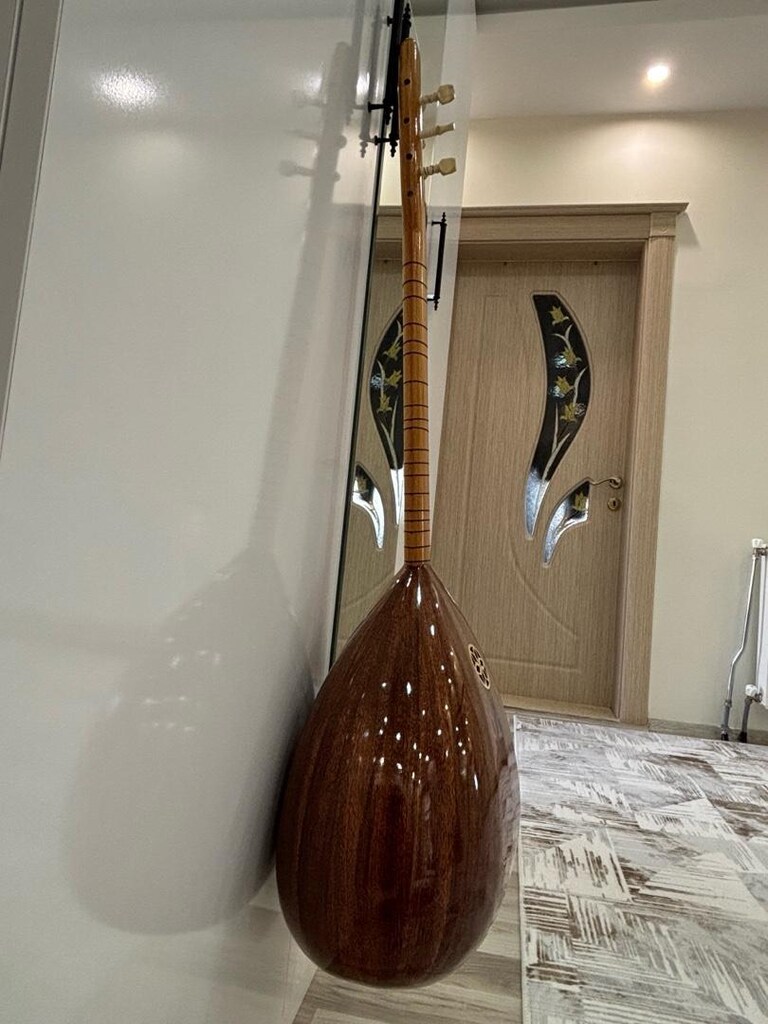 YARI PRO CEVİZ KISA SAP BAĞLAMA + ORJ KILIF SIFIR AYARINDA HATASIZ - 3