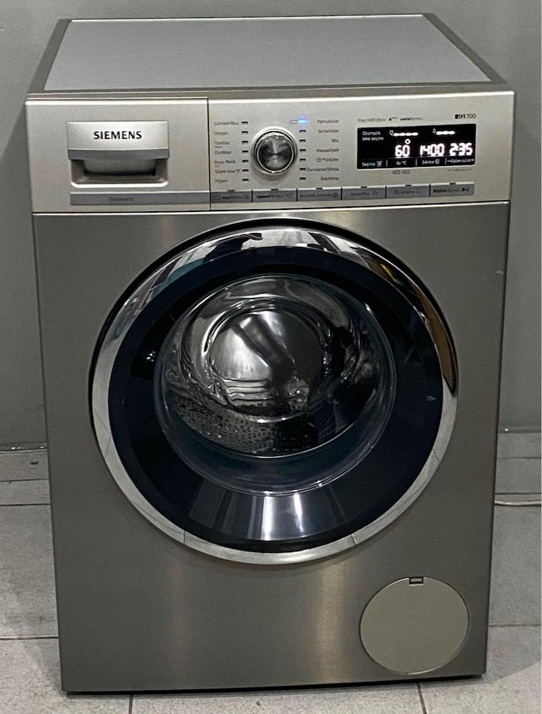 SİEMENS İNOX 9 KG 1400 DEVİR A+++ İNVERTER ÇAMAŞIR MAKİNESİ - 2