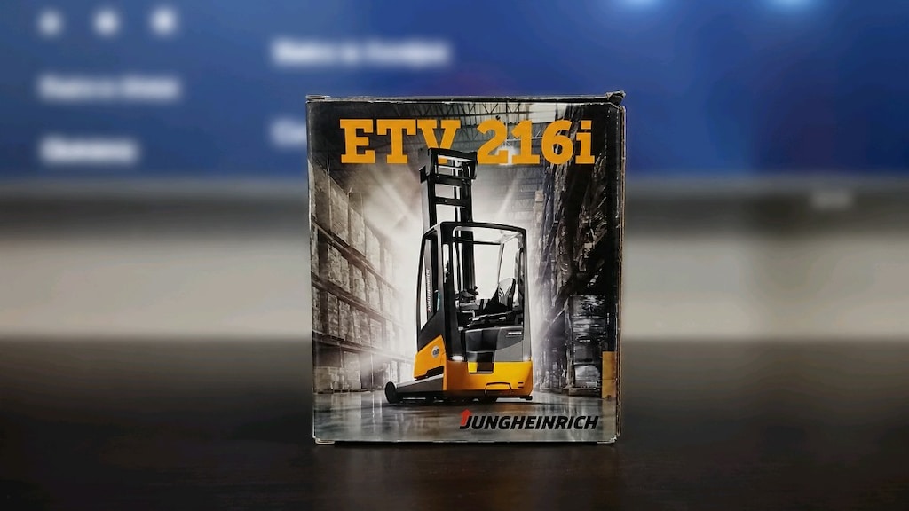 Orijinal Jungheinrich ETV 216i forklift model maketi satılıktır.