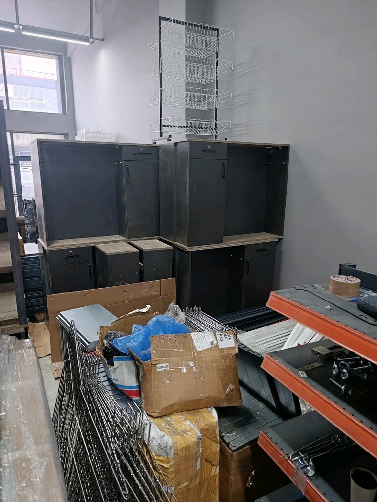 Market raf dükkan raf delikli raf hırdavat raf 1 KALİTE - 13