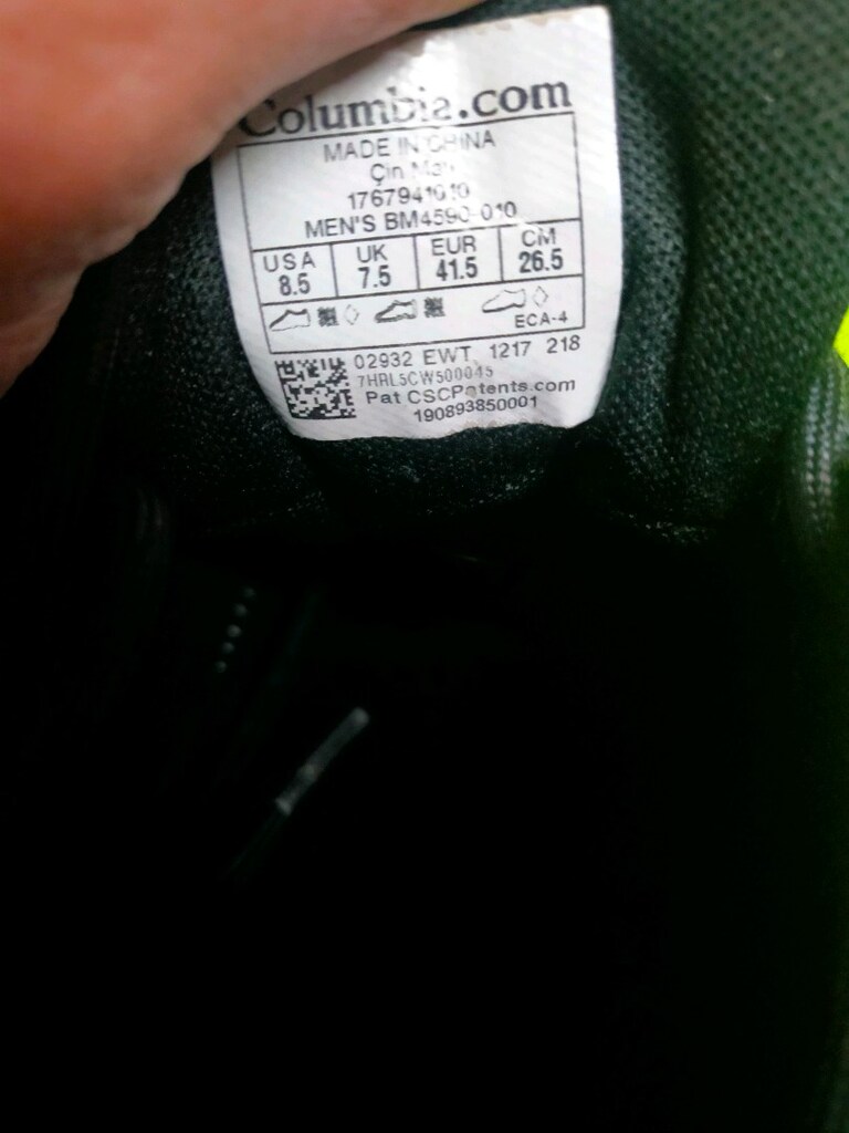 40 numara orjinal Columbia marka goretex ayakkabı - 12