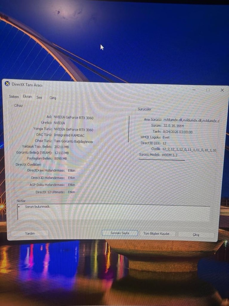 RTX 3060 12GB 12100F 16GB RAM 1TB SSD Gaming - 3