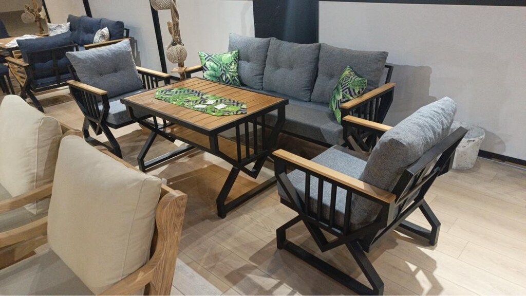 İMALATTAN GARANTİLİ BALKON BAHÇE MUTFAK İÇİN ÇAY SETİ BAHÇE SETİ - 7