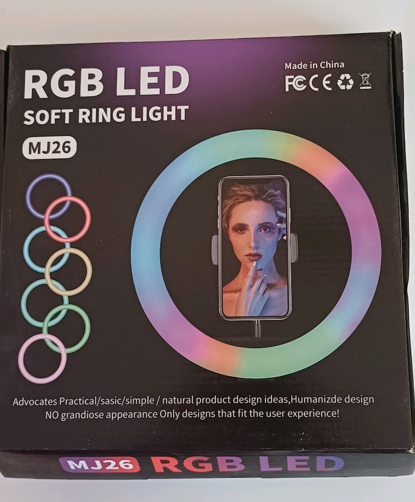 MJ26 RGB LED Ring Light 26 cm – Kutulu - 2