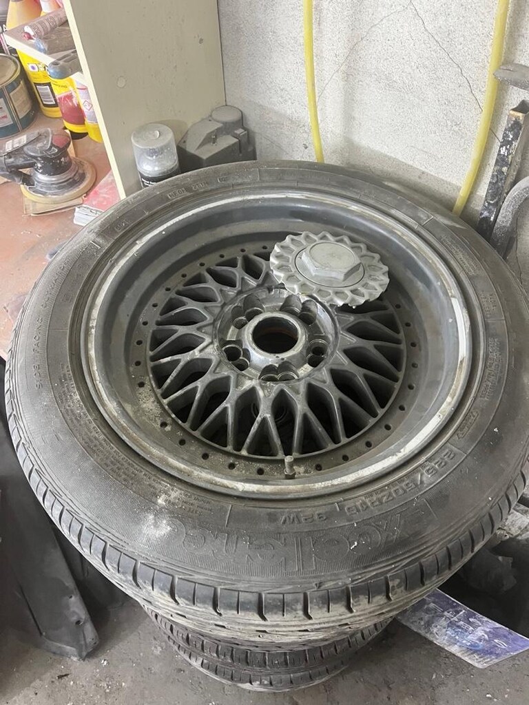 16 inç 5x108 10 delik BBS RS1 13 inç ahtapot Momo yonca jant takaslı - 2