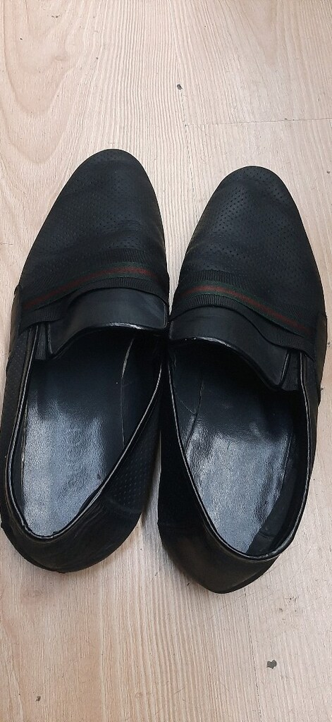 orijinal gucci 43 numara deri ayakkabı - 10