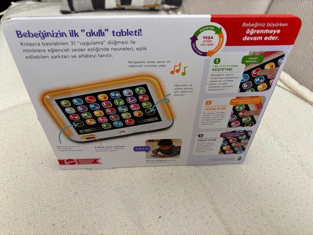 Fisher-Price LnL Yaşa Göre Gelişim Eğitici Tablet HXB69 - 3