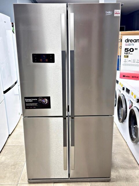 SIFIR AYARINDA BEKO A+++ 650 LİTRE 4 KAPAKLI BUZDOLABI (GARANTİLİ)