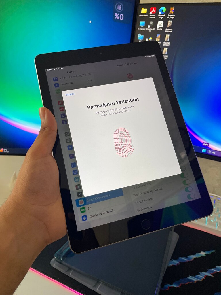 iPad 6. Nesil TR 32GB! SİM KARTLI - 4