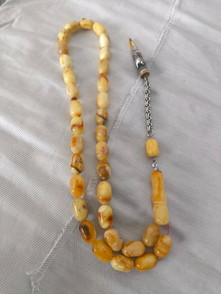 Damla kehribarı tesbih - 2