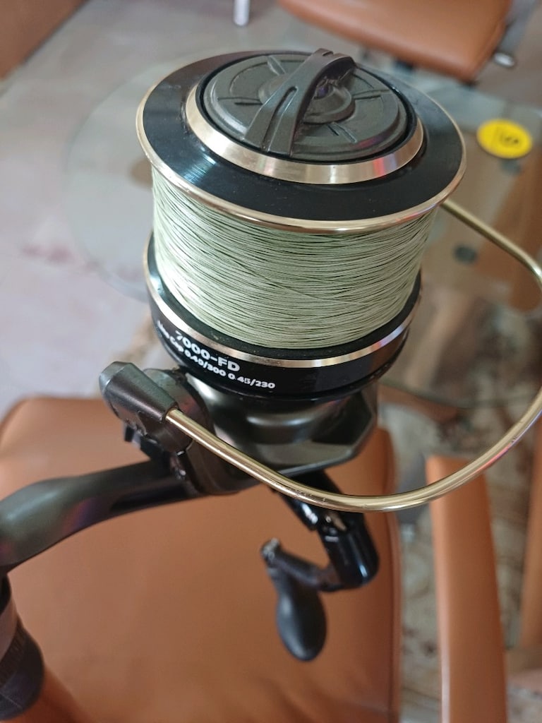 4.20 surf 100-250gr atarlı kınetic 7000 sığ kafa misinalı olta takımı - 7