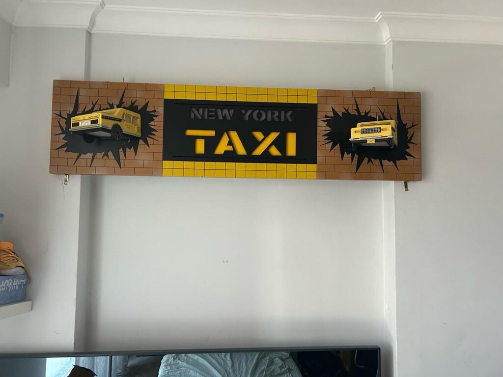 kafe veya çocuk odası duvar için tasarım panosu - 5